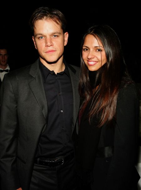 Matt Damon is married to Luciana Barroso.